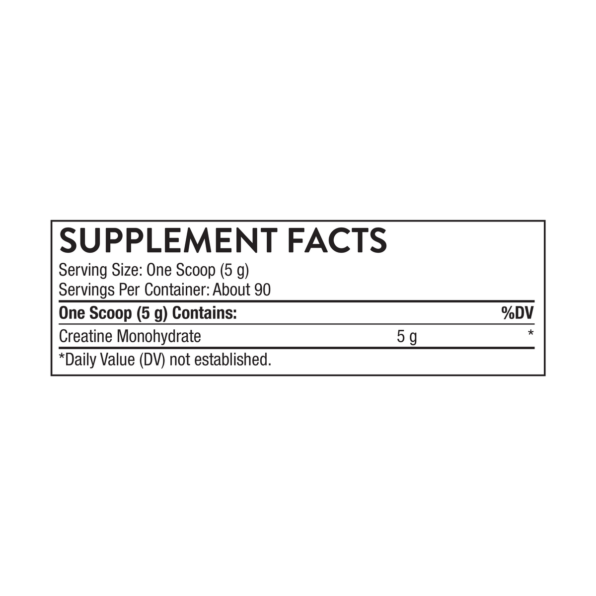 Creatine - 90 Servings